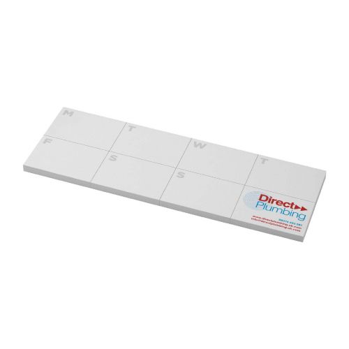 FOGLIETTI ADESIVI - Libreta con notas adhesivas de material reciclado con planificador impreso "Sticky-Mate®"