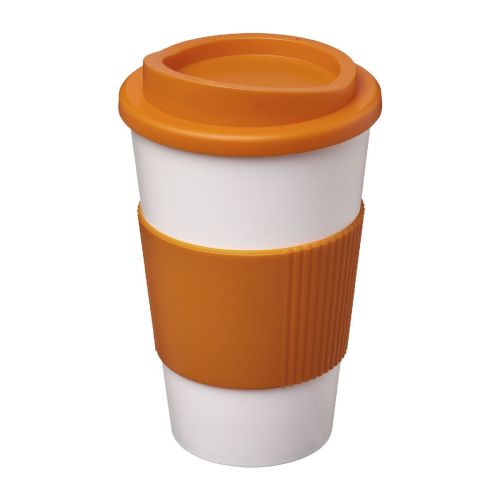 AMERICANO® - Vaso con aislamiento de 350 ml con agarradera ""