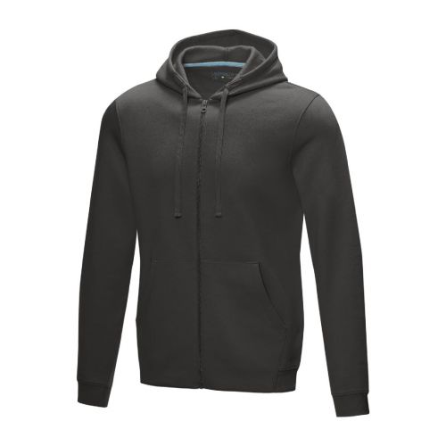 RUBY - Sudadera con capucha y cremallera completa de orgánico para hombre ""