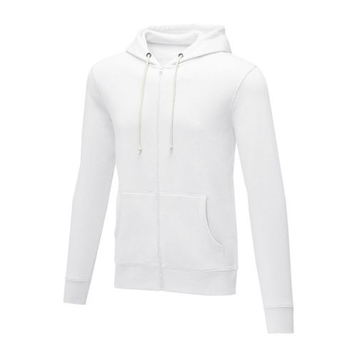THERON - Sudadera con capucha y cremallera completa de orgánico para hombre "Ruby"