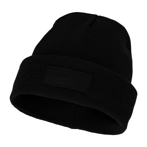 BOREAS - Gorro de lana con parche ""