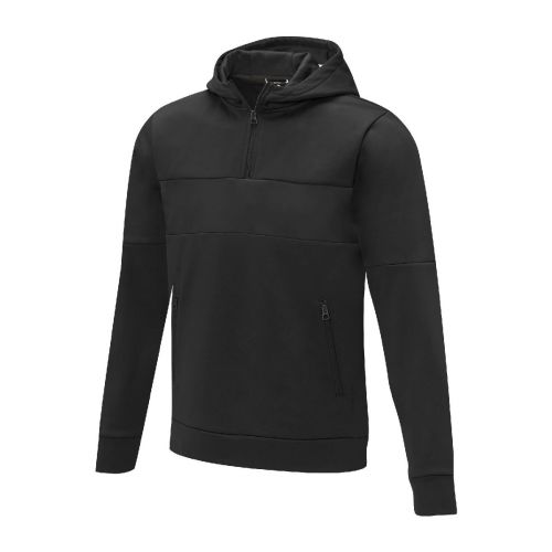 SAYAN - Jersey anorak con capucha con media cremallera para hombre ""