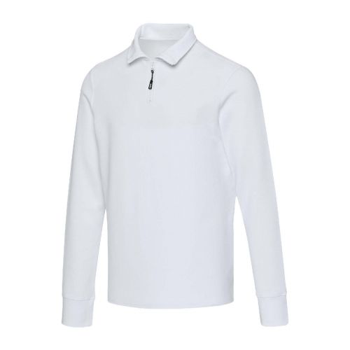 ZEUS - Polo unisex de manga larga y media cremallera "Apollo"