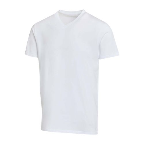 BALFOUR - Camiseta orgánica unisex de 200 g/m² con certificado OCS de manga corta y cuello de pico ""
