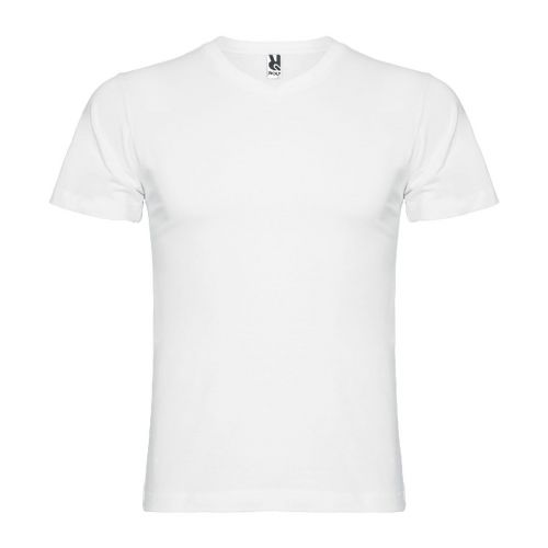 SAMOYEDO - Camiseta de cuello de pico de manga corta para hombre ""