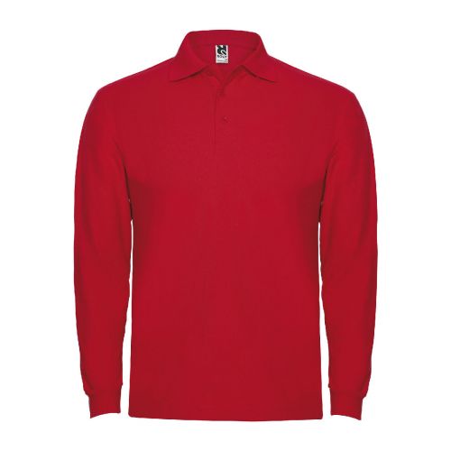ESTRELLA - Polo de manga larga para hombre ""
