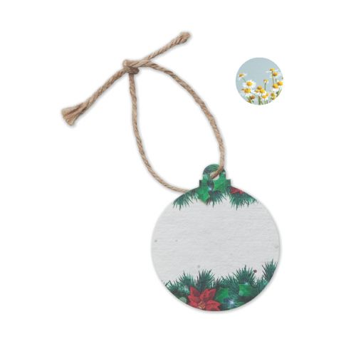 BAUSEED - Adorno navideño papel semillas