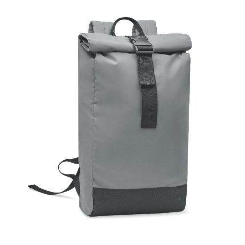 BRIGHT ROLLPACK - Mochila rolltop reflectante