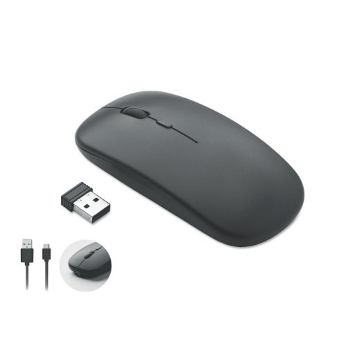 CURVY C - Ratón óptico recargable abs