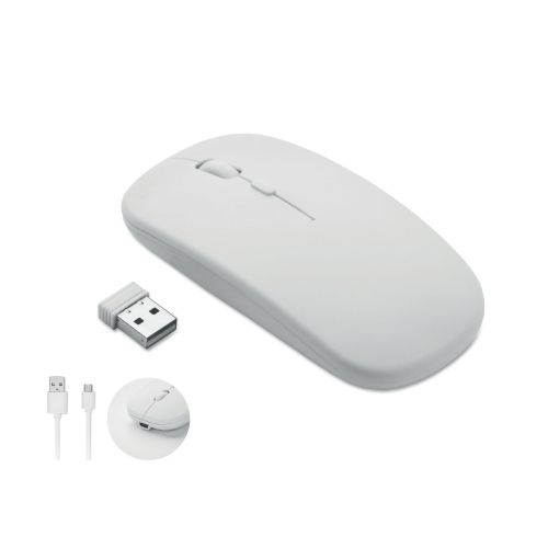 CURVY C - Ratón óptico recargable abs