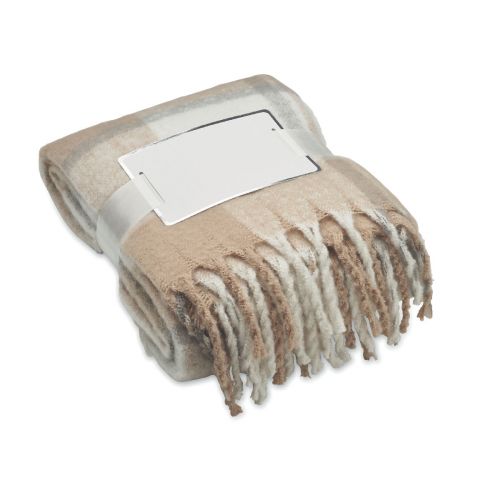 QUET - Manta de mohair a cuadros
