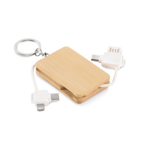 BUPOW - Cable de carga con llavero