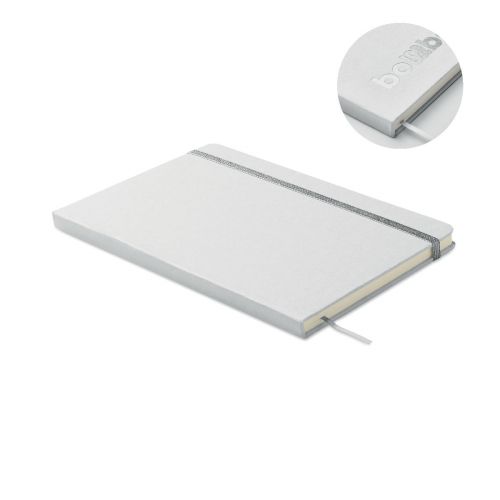 ROUTE WHITE - Libreta a5 con tapa de cartón