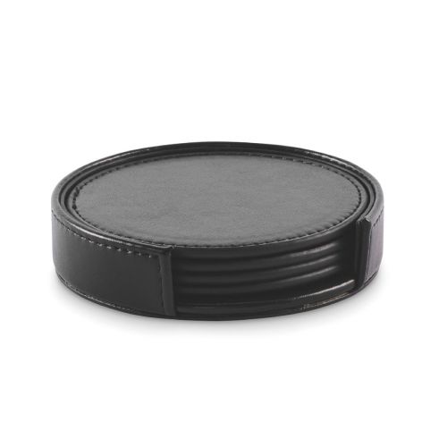 POSA SET - Juego de 4 posavasos de pu