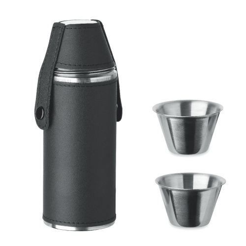 COCOON - Petaca con vasos de chupito
