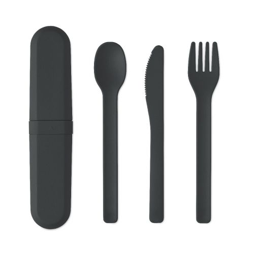 BITEFUL - Set de cubiertos y funda pla