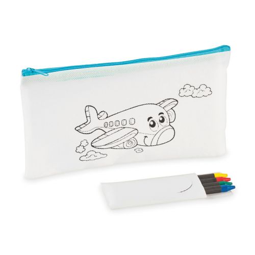 CRAY - Estuche infantil con 4 lápices