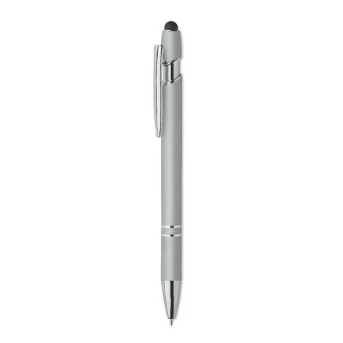 SIPARO - Bolígrafo de aluminio gomoso