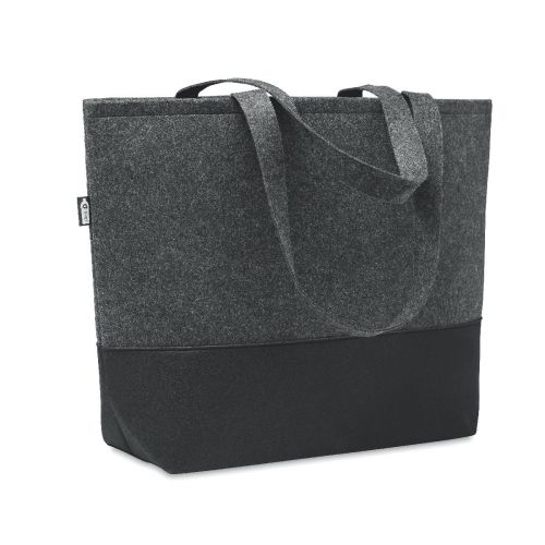 DUO INDICO - Bolsa compras de fieltro rpet
