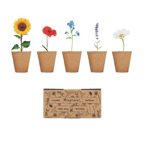 FLOWERS - Kit de cultivo de flores