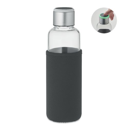 INDER - Botella de vidrio con sensor