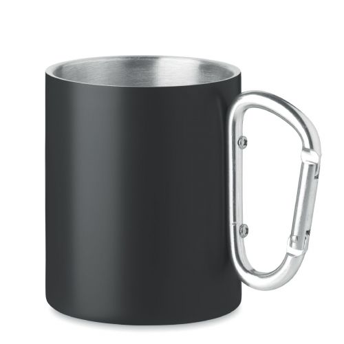 TRUMBA - Taza metálica doble 300 ml