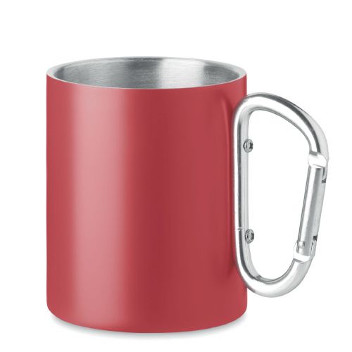 TRUMBA - Taza metálica doble 300 ml