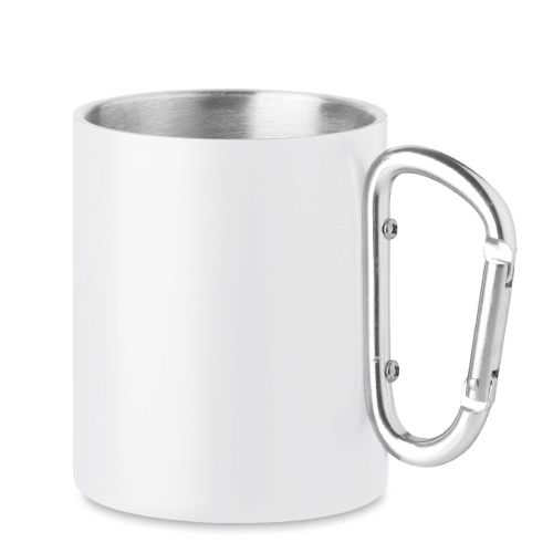 TRUMBA - Taza metálica doble 300 ml