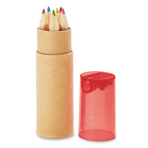 PETIT LAMBUT - 6 lápices de color en tubo