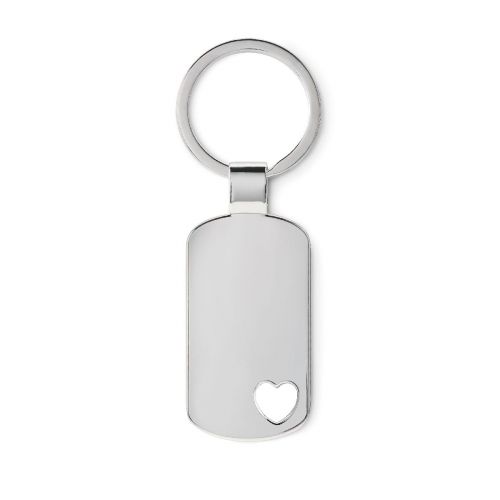 CORAZON - Llavero metálico con detalle