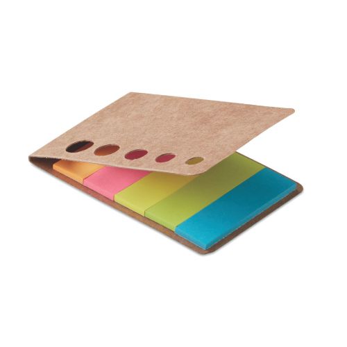 MEMOSTICKY - Notas adhesivas 5 colores