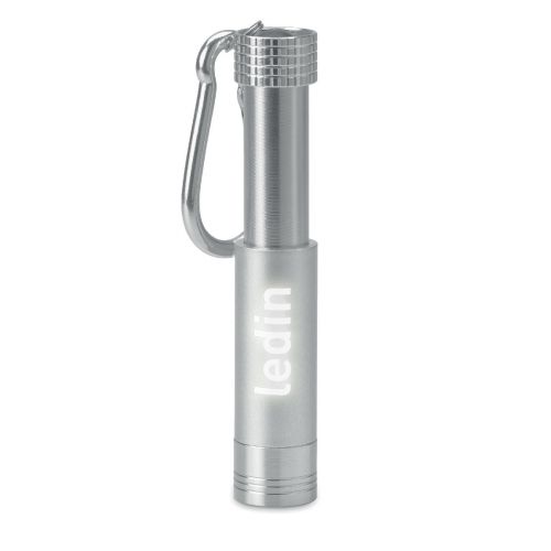 POP LIGHT - Llavero aluminio abs con led