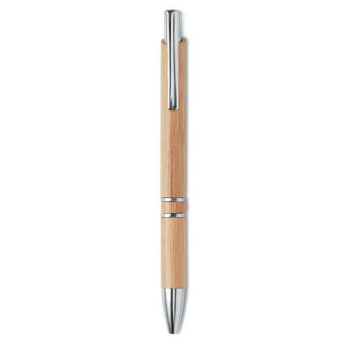 BERN BAMBOO - Bolígrafo pulsador bambú