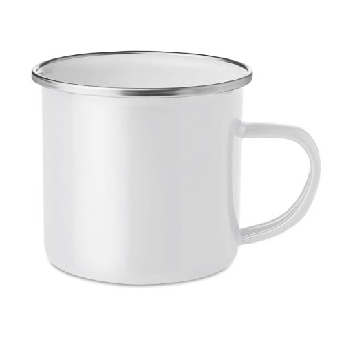 PLATEADO - Taza de metal esmaltado 350 ml