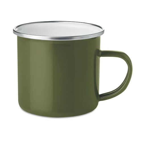 PLATEADO - Taza de metal esmaltado 350 ml