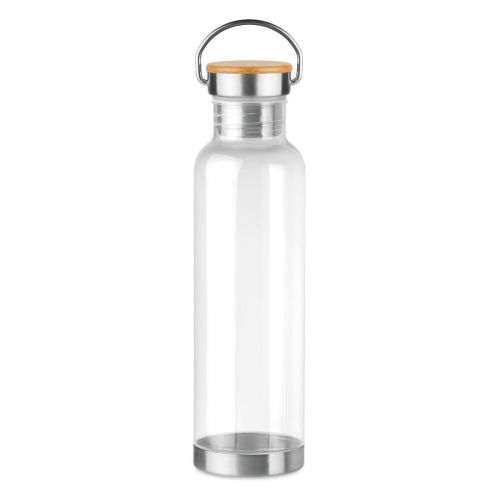 HELSINKI BASIC - Botella tritan con tapa bambú 8