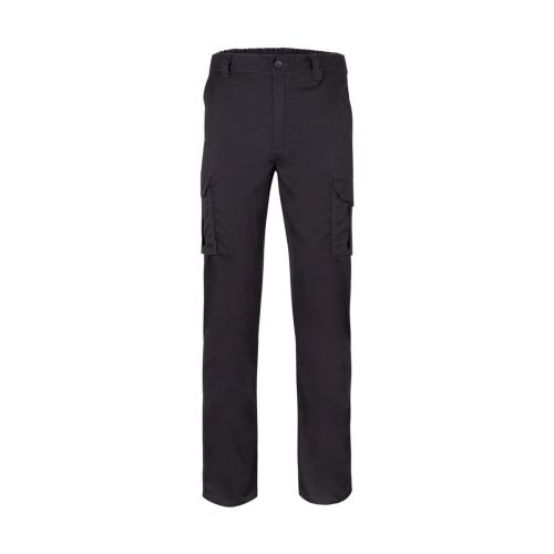 VL LUGH - Pantalón elástico multibolsillos (240g/m²) en algodón (46%), EME (38%) y poliéster (16%)