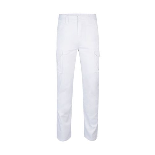 VL LUGH - Pantalón elástico multibolsillos (240g/m²) en algodón (46%), EME (38%) y poliéster (16%)