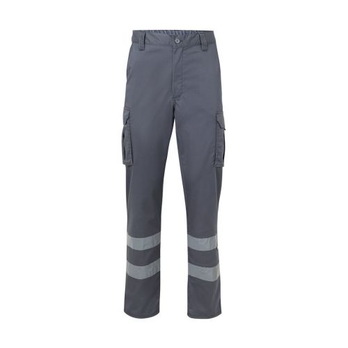 VL DIONYSUS - Pantalón multibolsillos bicolor (210 g/m²), en algodón (20%) y poliéster (80%)