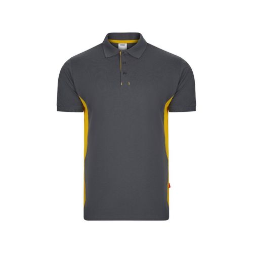 VL SUPAY - Polo piqué bicolor (180g/m²), manga corta, en algodón (60%) y poliéster (40%)