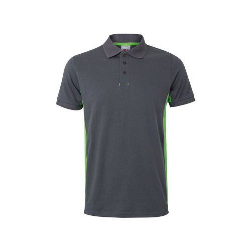VL SUPAY - Polo piqué bicolor (180g/m²), manga corta, en algodón (60%) y poliéster (40%)