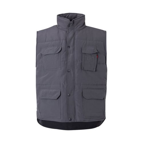 VL MEFITIS - Chaleco acolchado multibolsillos (220g/m²), en poliéster (100%)