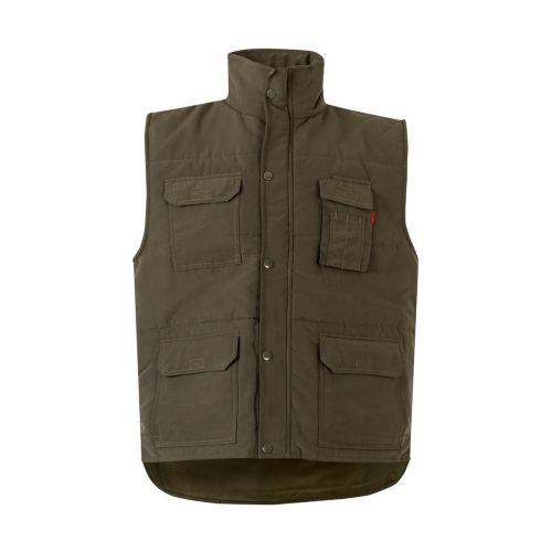 VL MEFITIS - Chaleco acolchado multibolsillos (220g/m²), en poliéster (100%)