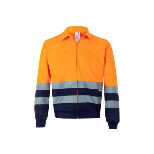 VL NEPTUNE - Chaqueta de sarga bicolor (210g/m²) en poliéster (80%) y algodón (20%)