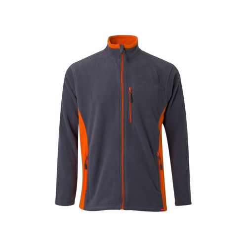 VL GERAS - Chaqueta polar bicolor (220g/m²) en poliéster (100%)