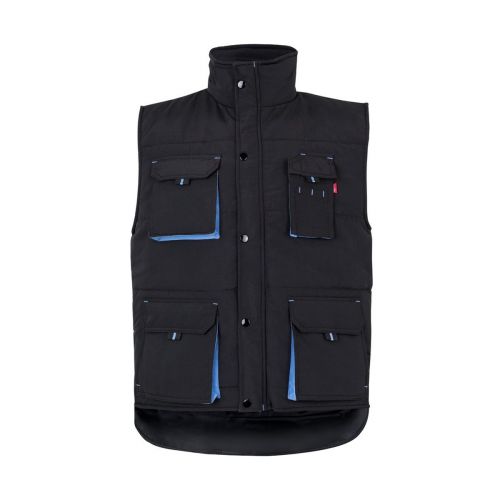 VL NERGAL - Chaleco acolchado, bicolor, multibolsillos (120g/m²), en poliéster (100%)