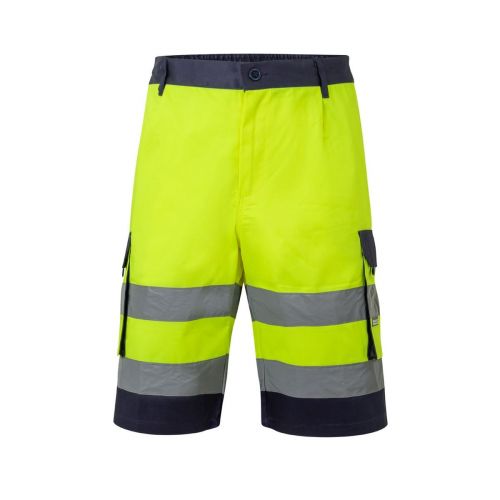 VL HADES - Bermudas polar bicolor (280 g/m²), en poliéster (100%)