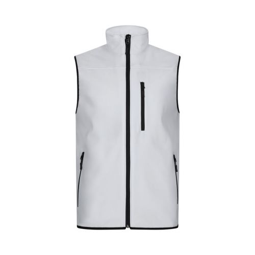 VL VARUNA - Chaleco soft shell (280g/m²), con forro polar, en poliéster (94%) y elastano (6%)