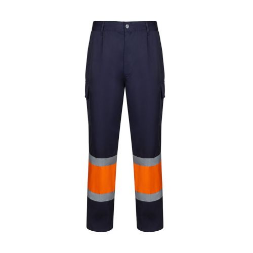VL ARTEMIS - Two-colour twill trousers (190g/m²), made of cotton (20%) and polyester (80%)