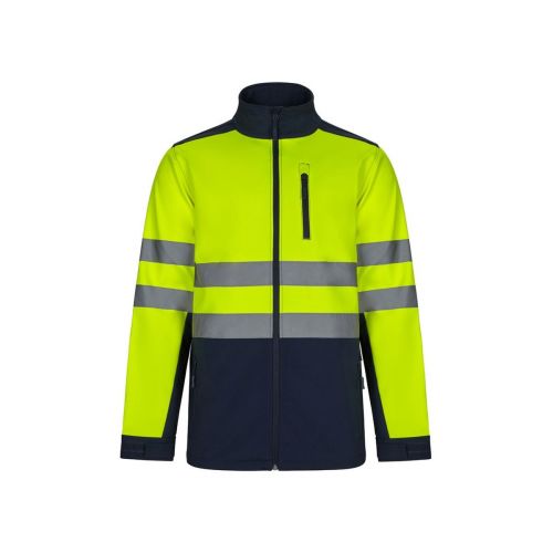 VL HESTIA - Chaqueta soft shell bicolor (280 g/m²), con forro polar y membrana de TPU, en poliéster (96%) y elastano (4%)